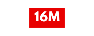 16M